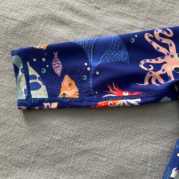 Jan & Jul One Piece UV Swimsuit | Sea Friends print, 18-24 months - Picture 11 of 15